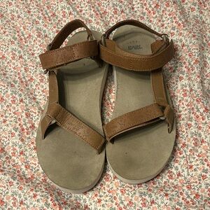 Teva Tan Leather Sandals women’s size 10